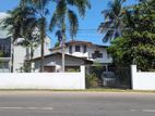 Galle Road facing a Two-Story House for Sale in Kalutara.