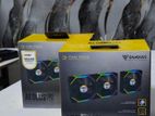 Gamdias Aeolus P2 ARGB Fans (3 in 1)