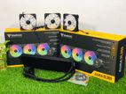 Gamdias Aura GL360 RGB X3 Fan Liquid Cooler