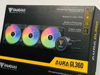 Gamdias Aura Gl360 RGB X3 Fan Liquid Cooler