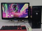 Game X4- i5 4th Gen 8GB 128SSd+ 500GB+ 22" Wide -Full Set PC**