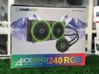 GAMEMAX ICEBERG 240 RGB DUAL FAN LIQUID COOLER