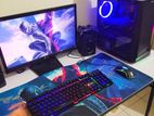 Gamer X6 Core i5 6th Gen 8GB D4+ 128SSD+500GB with 22" Wide Gaming pc