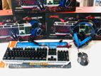 GAMING COMBO PACK KEYBOARD/MOUSE/HEADSET - JEDEL CP-02