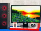 Gaming i5 6th GEN + 8GB RAM 500GB HDD 24" LED Monitor Full Set