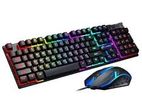 Gaming Keyboard with Mouse Combo Aitnt X200