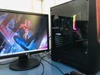 Gaming Pc with Monitor