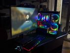 Gaming PC i5 8Gen 8GB 256GB SSD GTX VGA Full set