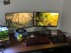Gaming PC with 2 monitors