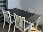 Garden Table with Chairs Set
