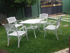 Garden Chairs with Table