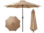 Garden Umbrella 9FT Beige, Maroon, Green ⛱