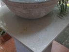 Garden water bowl pokunu pot