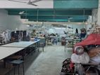 Garment Factory Space for Rent in Dehiwala