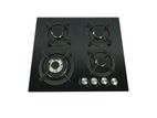 Gas 04 Burner Hob -Domestic (Glass top)