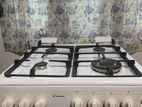 Gas Stove with Electrical Oven