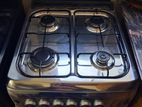 Gas Burner with Oven