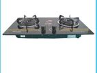 Gas Cooker 2 B Hub Glass V/National