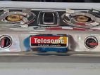Gas Cooker 2 Burner S/s Tl-1200 Db