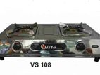 GAS COOKER 2B VISTA FULL S/S INDIA VS108