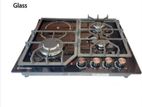 Gas Cooker 4 B Hub with Hot Plate Glass 8012