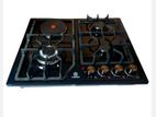 Gas Cooker 4 B with Hot Plate Ss