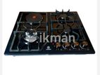 Gas Cooker 4 B with Hot Plate Ss