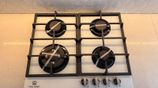 Gas Cooker 4 Burner Hob Glass White 8 Mm New