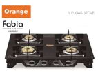 GAS COOKER 4B ORANGE FABIA 401 (GLASS)