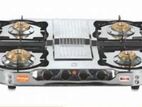 Gas Cooker 4B Orange Glitter 401 INDIA SS