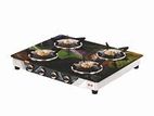 GAS COOKER 4B ORANGE GLOURIOUS 401 (GLASS)
