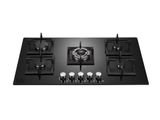 Gas Cooker 5 Burner Glass Top with Safety FFD