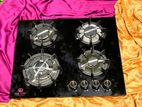 GAS COOKER HOB 4 BURNER GLASS NEW 2026