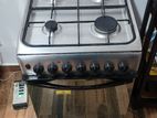 4 Burner Gas Cooker with Electric Oven