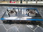 Gas cooker with Glass Top