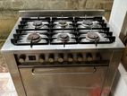 Gas Cooker with Oven