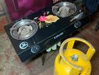 Gas Cylinder with Cooker