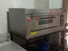 Gas deck oven bakery