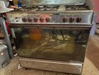Gas Oven with Burner