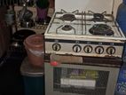 Gas Oven With 4 Burners