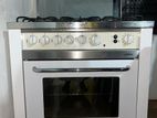 Gas Stove 5 Burners with Oven Combo