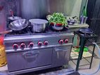 Gas Stove 6 Burner With Oven