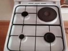 Gas Stove with Hot Plate