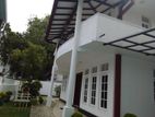 gated community 6BR 2 storey house for rent in mount lavinia templers rd