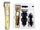 Geemy Rechargeable Hair Trimmer + 3 Pcs set