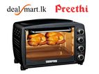 Geepas Electric Oven GO4450 1500W 42Litter rotisserie separately4-stage