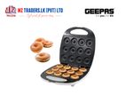 GEEPAS GDM3760 12-Piece Non-Stick Doughnut Maker – 1400 watts