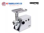 Geepas Meat Grinder GMG746N Maximum Power : 2000W 3 Metal Cutting Plates