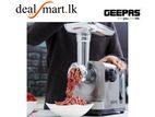 Geepas Stainless Steel Meat Grinder 2500W | GMG42506