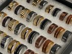 Gents Rings 36 pcs Box